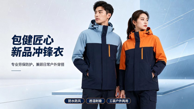 包健 BJ-1605/BJ-1606 新款三合一冲锋衣重磅上新